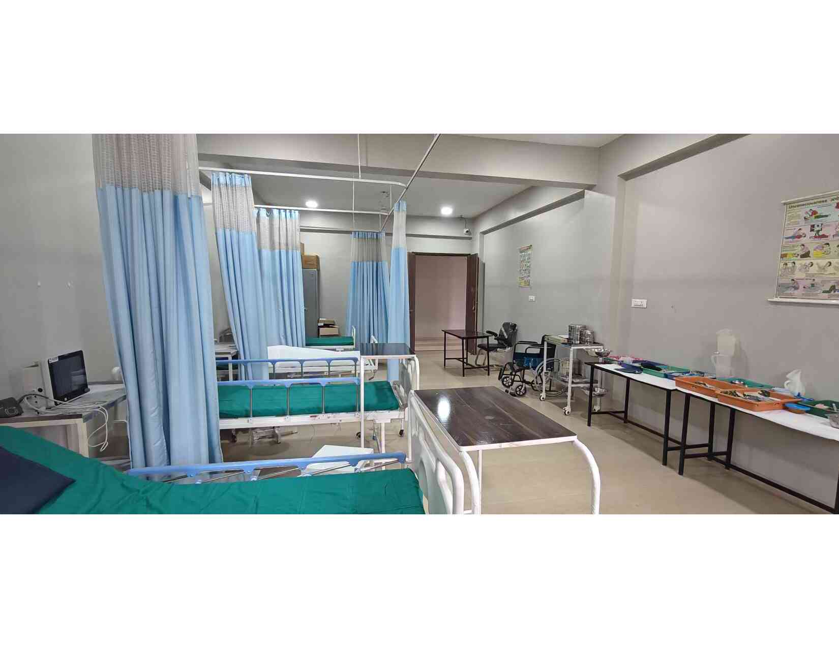 Nursing students in a classroom